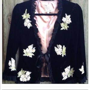 Nanette Lepore velvet jacket